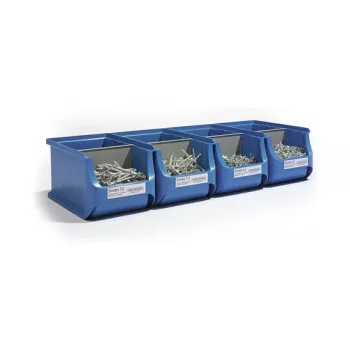 DURABLE LABELFIX® porte-étiquettes autocollant 200x20 mm, transparent, 10 pièces 802019