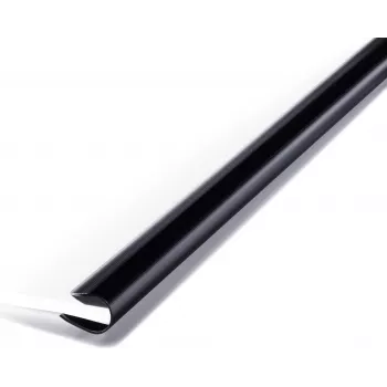 Barrettes de serrage DURABLE A4 9 mm, lot de 25, transparentes 290919