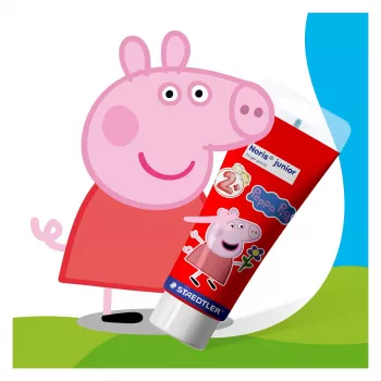 Peintures à doigts STAEDTLER Noris junior Peppa Pig, 4 x 150 ml, à partir de 2 ans 8814 L1