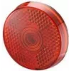 Lumière de sécurité clignotante LED pour vélo FISCHER avec fixation à clip pour vêtements, sacs et sacs à dos, noire (85467)
