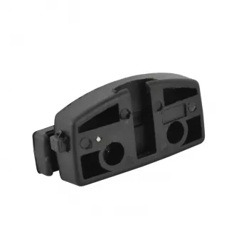 Support de cadenas de vélo FISCHER pour rails de selle, universel, plastique noir, 1 pièce (85913)