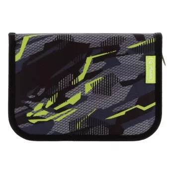 Trousse fournie Herlitz Wild Panther, 31 pièces, polyester, 205 x 140 x 38 mm, 2 rabats 400205912