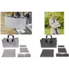 Sac de bureau partagé SIGEL BAB02 Desk Sharing Bag Basic L, gris foncé, ensemble de 5 pièces