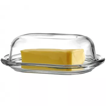 Ritzenhoff & Breker STYLE beurrier en verre avec couvercle 190x130x70 mm 812022