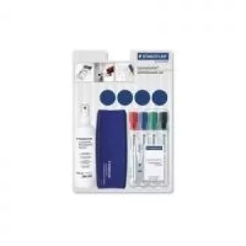 STAEDTLER Lumocolor 613 S Coffret de 10 marqueurs, 4 permanents et 6 non permanents, couleurs assorties