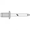 Rivets aveugles GESIPA tête bombée 3 x 7 mm aluminium/acier 500 pièces (6300146)