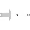 Gesipa Rivet aveugle Al/acier 5x25mm tête large K14 plage de serrage 15,0-20,0mm (pack de 250) 1454126