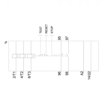 Relais de protection thermique SIEMENS SIRIUS 3RU21 1,8-2,5 A S00 bornes à vis 3RU21161CB0