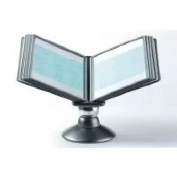 Système de présentoir de référence DURABLE SHERPA motion TABLE 10, 10 panneaux A4, noir 558737
