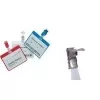 Porte-badge DURABLE avec clip, 60 x 90 mm, transparent, lot de 25 810619