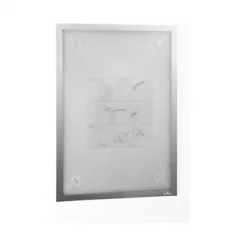 Cadre d'information autocollant DURABLE DURAFRAME® WALLPAPER A3 argent 484423