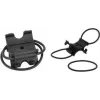Support universel de pompe à vélo FISCHER, plastique noir, pour toutes les pompes à main courantes, 1 pièce (85574)
