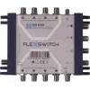 Multiswitch WISI FLEXSWITCH DXR0508 5 entrées 8 sorties alimenté par le récepteur passif cascadable
