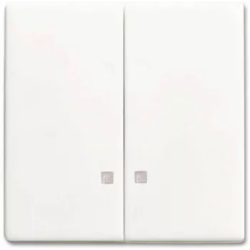 Bouton bascule Busch-Jaeger BJ 1785 K-884 Studio blanc mat future linear 2CKA001751A3134