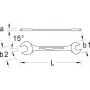 GEDORE Clé à double fourche 19x22 mm (6066770)