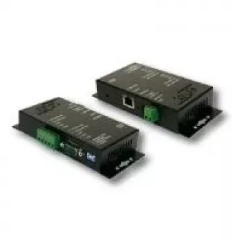 Serveur de périphériques série Ethernet vers RS-422/485 industriel EXSYS EX-6051IS avec isolation optique, boîtier métallique