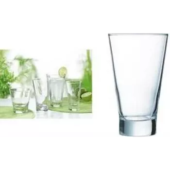 Verre à boire Esmeyer Arcoroc Shetland, 350 ml, verre, lavable au lave-vaisselle, fond épais, 1 pièce 410-343