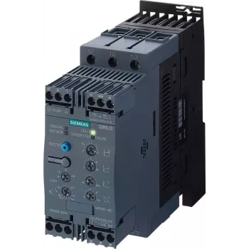 SIEMENS SIRIUS 3RW4038-1 démarreur progressif, 37 kW, 72 A, 200-460 V AC, commande 24 V AC/DC, bornes à vis 3RW40381BB04