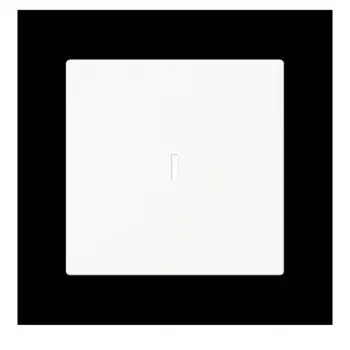 Busch-Jaeger bascule avec champ d'inscription 1789 N-44M, blanc studio mat 2CKA001751A3362