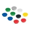 FRANKEN HM38 09 aimant de maintien, 1500 g, 38 mm, rond, blanc, capsule en plastique, laqué, 1 pièce