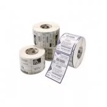 Zebra Z-Perform 1000T rouleau d'étiquettes en papier pour transfert thermique - 101,6 x 101,6 mm, diamètre extérieur 127 mm, noyau 25,4 mm, blanc, adhésif permanent, 662 étiquettes/rouleau