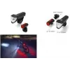 Éclairage LED pour vélo FISCHER TWIN, feu avant 50/25/15 lux, rechargeable USB, homologué StVZO 50428