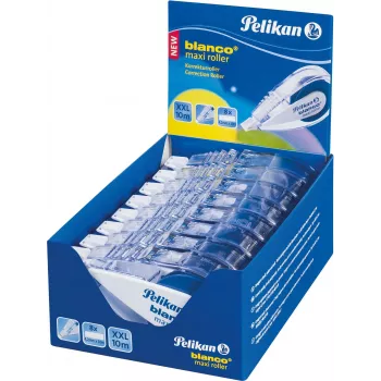 Rouleau correcteur Pelikan blanco Maxi, 4,2 mm x 10 m, sans solvant, blanc 340315