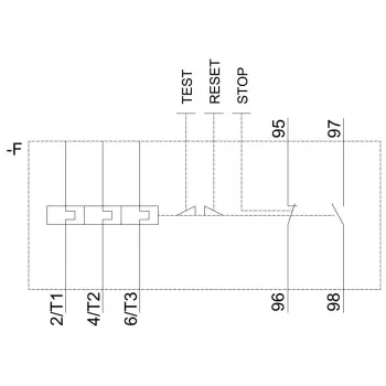 Relais de surcharge thermique SIEMENS SIRIUS 3RU2126-1KB0 9,0-12,5A classe 10, bornes à vis, 1NO+1NC
