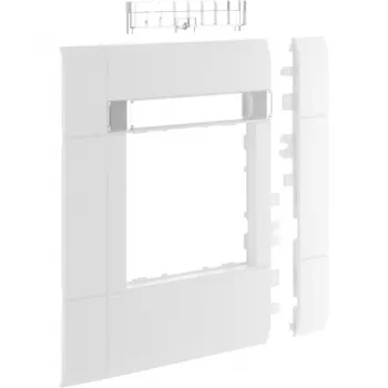 Cadre modulaire de recouvrement Hager GR1202A9016, blanc signalisation, 2 rangées, 120 mm