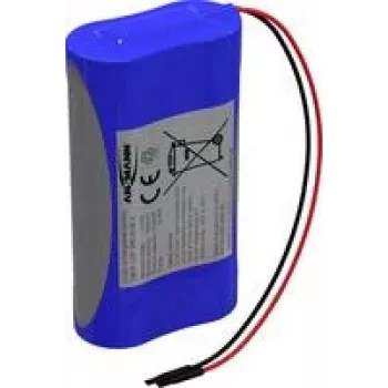Pack d'accus Li-Ion ANSMANN 1S2P, 2x 18650 avec câble, 3,6 V, 7000 mAh 2447-3033-20