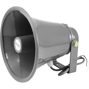 Haut-parleur cornet Omnitronic NOH-15R, 15 W, gris 80710951