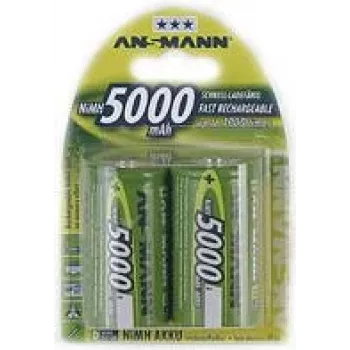Accu ANSMANN D NiMH, 5000 mAh, 1,2 V 5030921
