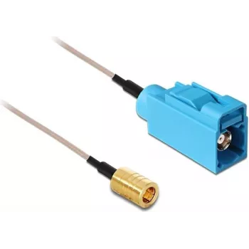 Delock Câble d'antenne SMB femelle vers FAKRA Z femelle RG-316 5 m noir 88671