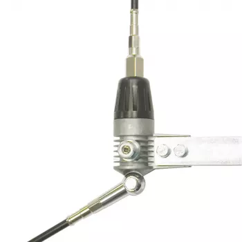 Midland Albrecht AE LS Boomerang 27-A Antenne de balcon, 275 cm, 600 W, radiateur aluminium 6350