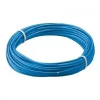 Fil souple isolé Goobay Wentronic, bleu, 10 m, 1 conducteur, 18 x 0,1 mm, 0,14 mm², 26 AWG 55039