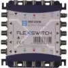 WISI DXC0508 FLEXSWITCH Multiswitch 5 entrées/8 sorties cascadable SAT/TERR 76875