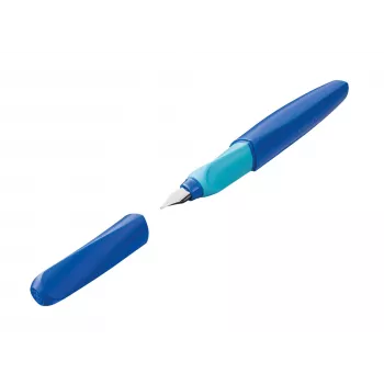Stylo plume Pelikan Twist P457 bleu profond plume fine 814751