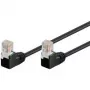 Câble patch Wentronic 96086 Cat5e U/UTP RJ45, noir