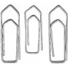 Trombones WEDO, galvanisés brillants, 32 mm, 1 000 pièces en boîte (124 321000)
