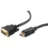 Câble shiverpeaks BASIC-S DisplayPort vers DVI-D 24+1, 7,5 m, noir BS77497-1