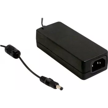 Bloc d'alimentation de bureau MEAN WELL GST60A48-P1J 60W 48V AC/DC avec connecteur DC 2,1x5,5 mm