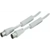Câble coaxial SHIVERPEAKS IEC 169-2 5,0 m, mâle vers femelle, blanc, nickelé BS80205-128
