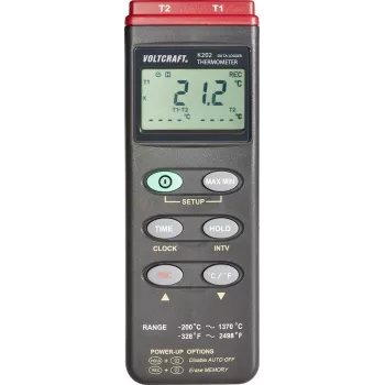 Enregistreur de données de température Voltcraft K202, thermomètre (306)