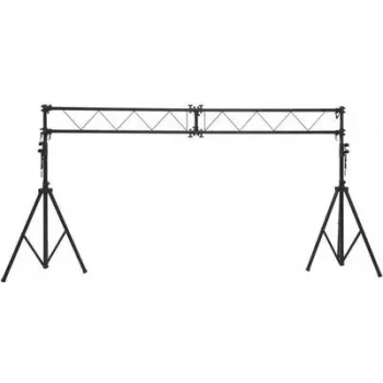 Système de structure Eurolite Show Stand III avec pieds trépieds, charge 50 kg, largeur 300 cm, noir 59007030