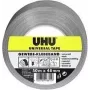 Ruban adhésif en tissu universel UHU, 48 mm x 50 m, gris, extra fort, enduit polyester, 1 rouleau 46615