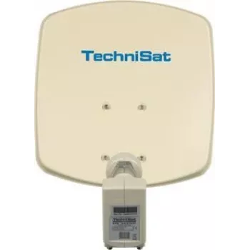 TechniSat DigiDish 33 Satellite Dish with Universal Twin LNB, Beige 1033/2882