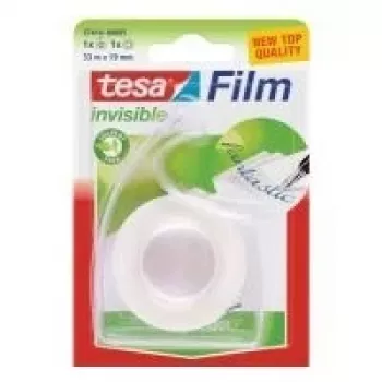 Ensemble tesa Film + dévidoir manuel, ruban adhésif mat invisible 19 mm x 33 m, film PP, réinscriptible (57414-00005-03)