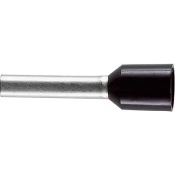 Embout LAPP 1,5 mm² 10 mm partiellement isolé noir (500 pièces) 61802068