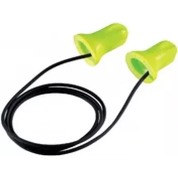 Uvex 2112101 hi-com bouchons d'oreille réutilisables, SNR 24 dB, 100 paires, bleu