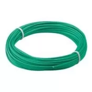 Fil multibrins isolé Wentronic Goobay, vert, 10 m, 1 conducteur, 18 x 0,1 mm (55042)